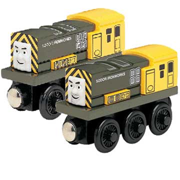 Iron Arry & Iron Bert Wooden Train